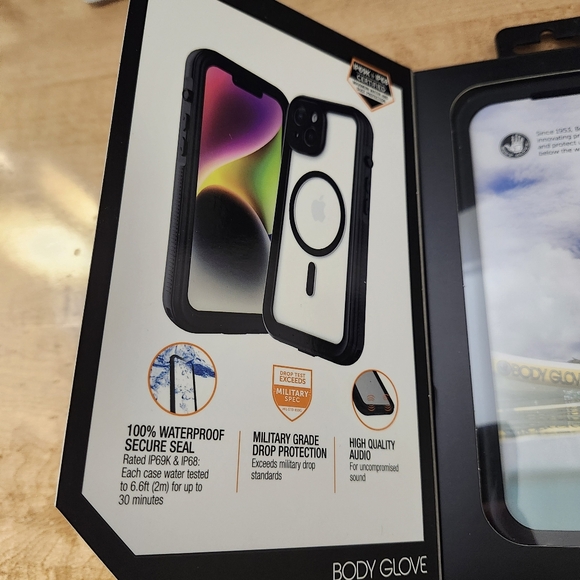 Tidal Body Glove Waterproof Case for iPhone 14 Plus - BRAND NEW UNOPENED - Picture 4 of 4